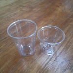 pla clear cold cup